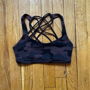 SOLD LULULEMON FREE TO BE WILD CAMO BROWN